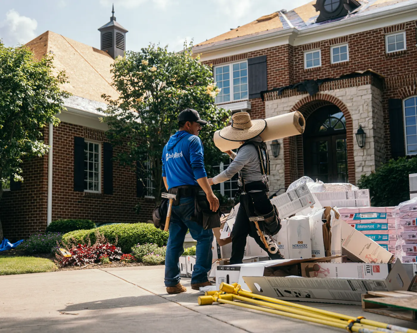 Roofing by Sand Creek Woods Roofing near McCordsville, IN
